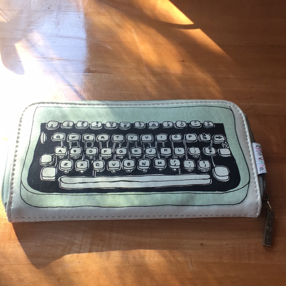 Disaster Designs Type Write wallet
